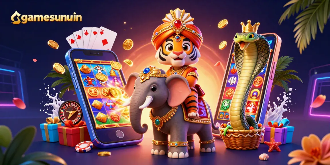 Experience the excitement of gamesunwin with vibrant slot games and stunning 3D characters in action.